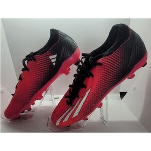 Adidas Soccer Cleats X Speedportal Men 10 Pink Black Firm Ground Football Boots